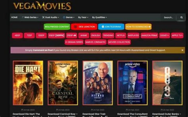 Ultimate Guide to Vegamovies: Streaming Movies in 720p and 1080p