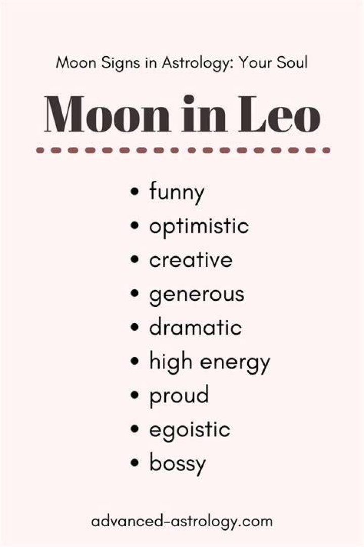 Understanding the Moon in Leo: A Comprehensive Guide